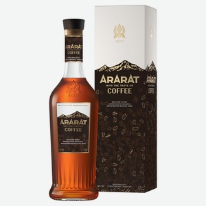 Напиток спиртовой на основе коньяка «Арарат» со вкусом кофе Армения, 0,5 л