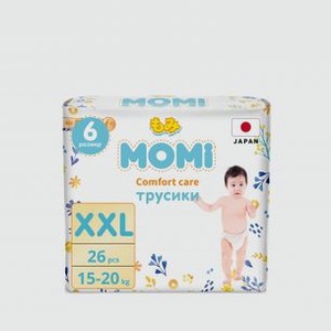 Трусики-подгузники MOMI Comfort Care 15-20кг 26 шт