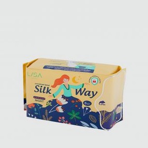 Ночные прокладки LISA BEAUTY Silk Way 6 шт