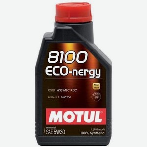 Моторное масло MOTUL 8100 Eco-nergy, 5W-30, 1л, синтетическое [102782]