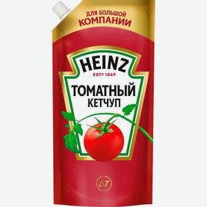 Кетчуп HEINZ Томатный дой-пак, Россия, 550 г