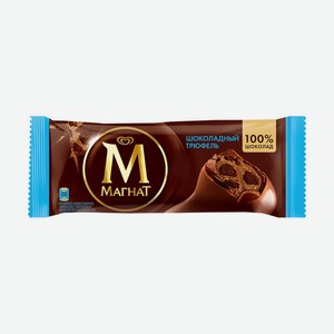 Мороженое Магнат Шоколадный трюфель, эскимо, 72 г
