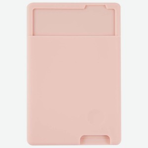 Кардхолдер для смартфона Barn&Hollis силикон крепление 3М светло-розовый (УТ000031281)