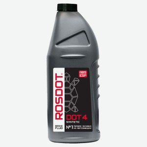 Тормозная жидкость ROSDOT 4 синтетическая, 910 г