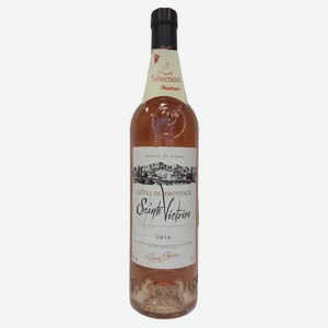 Вино Famille Quiot AOC Cotes de Provence Les Duclaux Sainte Victoire розовое сухое Франция, 0,75 л