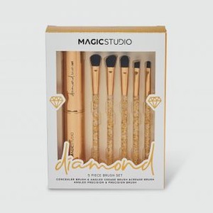 Набор кистей для макияжа MAGIC STUDIO Diamond 5 Piece Brush Set 1 шт