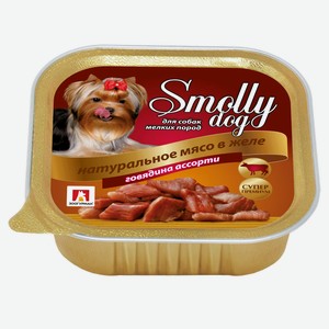 Консервы для собак «Зоогурман» Smolly dog говядина, 100 г