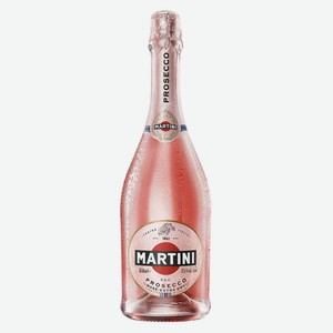 Игристое вино Martini Rose Extra Dry Prosecco DOC розовое сухое Италия, 0,75 л