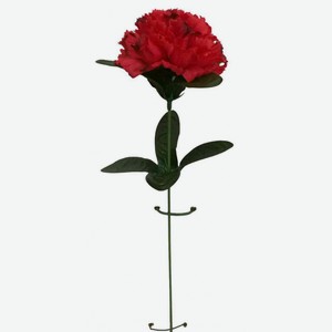 Цветы искусственные Роза красная, 37 см