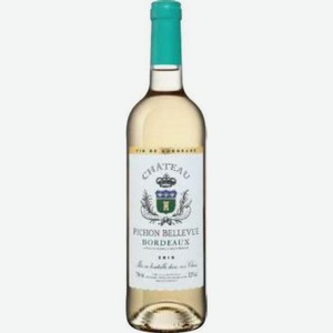 Millstream Вино Шато Пишон Бельвю Бордо сухое белое, 750 мл