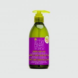 Шампунь и гель для тела от 12 месяцев LITTLE GREEN Kids Shampoo & Body Wash 240 мл