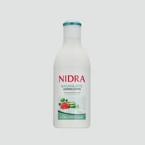 Пена-молочко для ванны смягчающее молоко, инжир, алоэ NIDRA Milk Bath Foam With Fig Milk And Aloe 750 мл