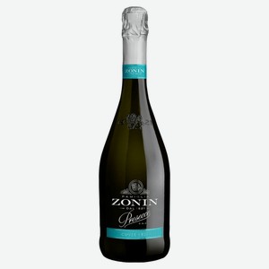 Игристое вино ZONIN Prosecco белое брют Италия, 0,75 л