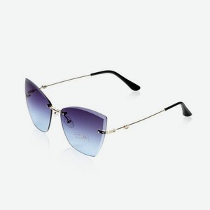 Женские солнечные очки Ameli ( киски, без оправы, темно-серые )