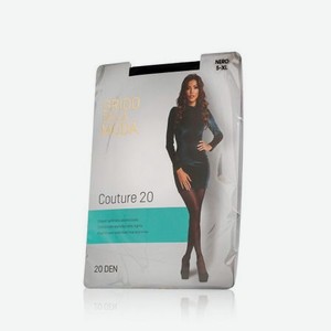 Женские колготки Grido della Moda Couture 20den Nero 5 размер
