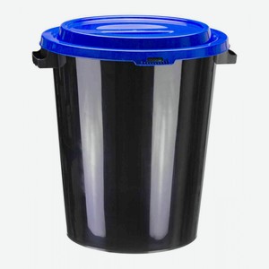 Бак для мусора Idea с крышкой цвет, в ассортименте, 40 л