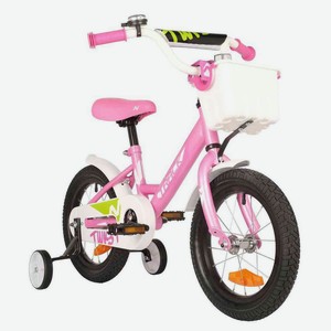 Велосипед детский Novatrack Twist розовый, 14  