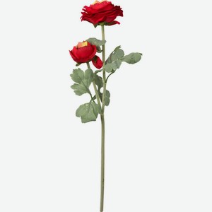 Декоративный цветок Камелия цвет: красный, 46 см