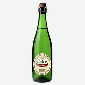 Сидр Cidre Royal Demi-Sweet полусухой 5%, 750 мл