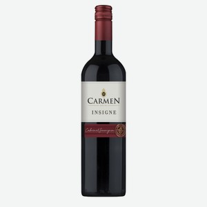 Вино Carmen Insigne Cabernet Sauvignon красное сухое Чили, 0,75 л