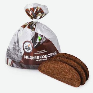 Хлеб «ПЕКО» Медведковский Заварной половинка нарезка, 375 г