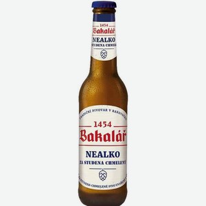 Пиво безалкогольное Bakalar светлое фильтрованное, 0,33 л