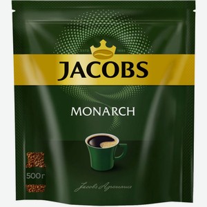 Кофе растворимый Jacobs Monarch Классический сублимированный, 500 г