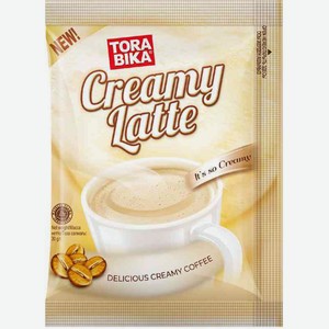 Кофейный напиток растворимый Torabika Creamy Latte, 30 г