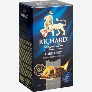 Чай чёрный Richard Lord Grey, 25×2 г