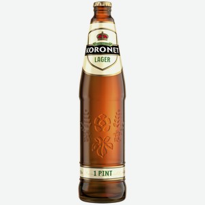 Пиво светлое Koronet Lager 0.568 л