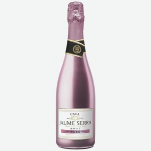 Вино игристое Jaume Serra Cava Brut розовое брют, 0.75л Испания