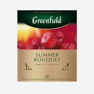 Чай Greenfield Summer Bouquet травяной (2г х 100шт), 200г Россия