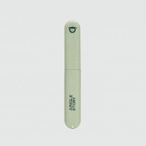 Футляр для зубной щетки из растительных материалов биоразлагаемый зеленый JUNGLE STORY Ceramic Stand Holder Toothbrush Grey 1 шт