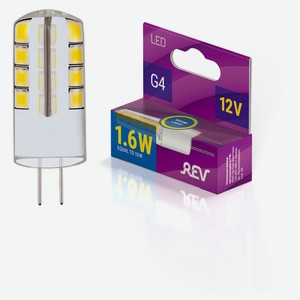 Лампа светодиодная Rev LED G4 2Вт 12V 2700К