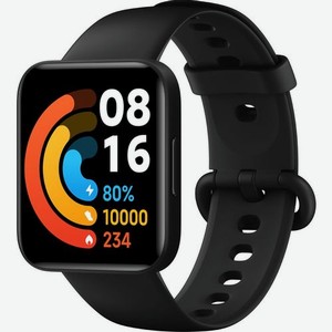 Смарт-часы Xiaomi Poco Watch BHR5725GL, 1.6 , черный / черный