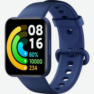 Смарт-часы Xiaomi Poco Watch BHR5723GL, 1.6 , синий / синий