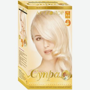 Осветлитель для волос «Артколор» супра 3в1 с экстрактом меда белой акации 30 г, 60 мл