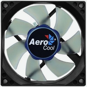 Вентилятор Aerocool Motion 8 Blue-3P, 80мм, Ret