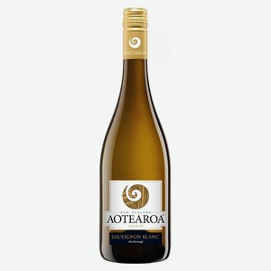 Вино Aotearoa Sauvignon Blanc белое полусухое 12% Новая Зеландия, 0,75 л