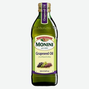 Масло из виноградных косточек Monini Grapeseed Oil рафинированное , 500 мл