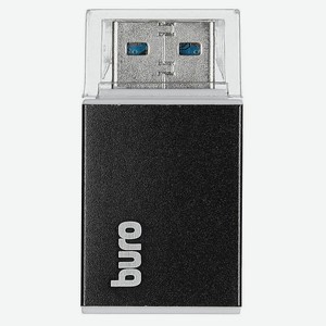 Карт-ридер USB2.0 Buro BU-CR-3104 черный