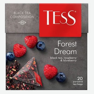 Чай черный Tess Forest Dream в пирамидках, 20 шт