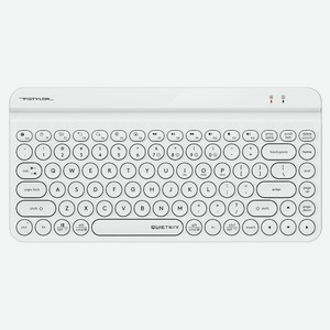 Клавиатура A4Tech Fstyler FBK30 белый USB беспроводная BT/Radio slim Multimedia FBK30 White