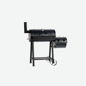 Tarrington House Гриль-коптильня малый стационарный стальной с жаростойким покрытием с двумя камерами полкой на колесах, 132 x 56 x 118см Китай