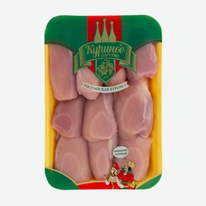 Филе бедра цыпленка без кожи охлажденное Куриное Царство кг