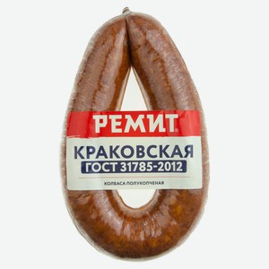 Колбаса полукопченая «РЕМИТ» Краковская ГОСТ, 350 г