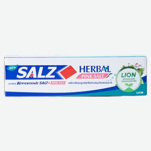 Зубная паста Lion Salz Herbal с розовой гималайской солью, 90 г