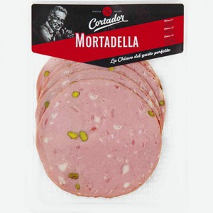 Колбаса вареная Cortador Mortadella, нарезка, 170 г