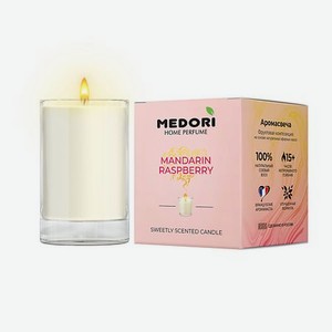 MEDORI Свеча ароматическая Mandarin & Raspberry