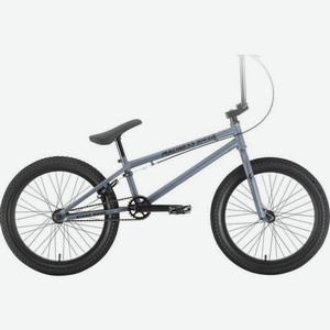 Велосипед STARK Madness 4 BMX (взрослый), колеса 20 , серый/черный, 12.5кг